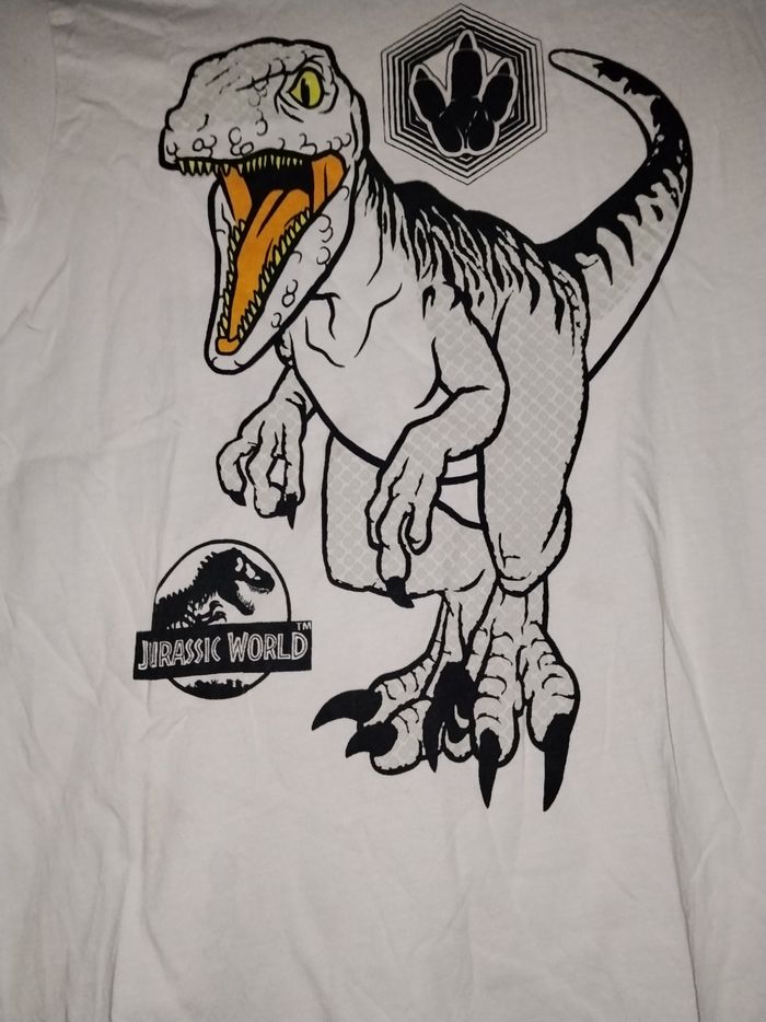Tee shirt Jurassic world taille 10 ans - photo numéro 2