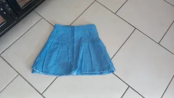 Jupe bleue Karl Marc John 8 ans coton