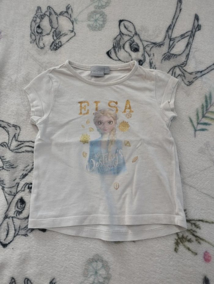 T-shirt Disney 36 mois elsa