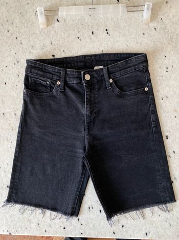 Short en jean noir H&M 38