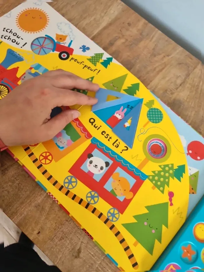 Livre bébé avec mon doigt édition usborne - photo numéro 6