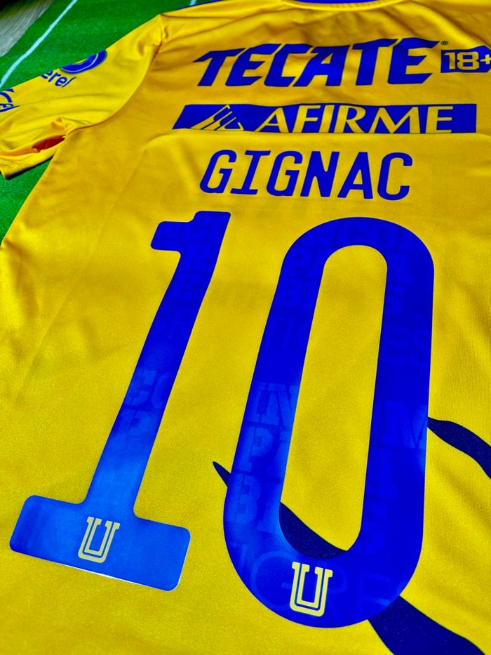 Maillot foot Tigres 🇲🇽 home 2021/22 Gignac - photo numéro 10