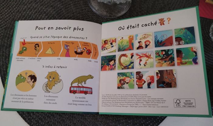 Livre "Le mystère des dinosaures à plumes" neuf - photo numéro 3
