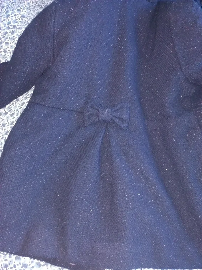 Manteau vertbaudet fille 7ans marine - photo numéro 7