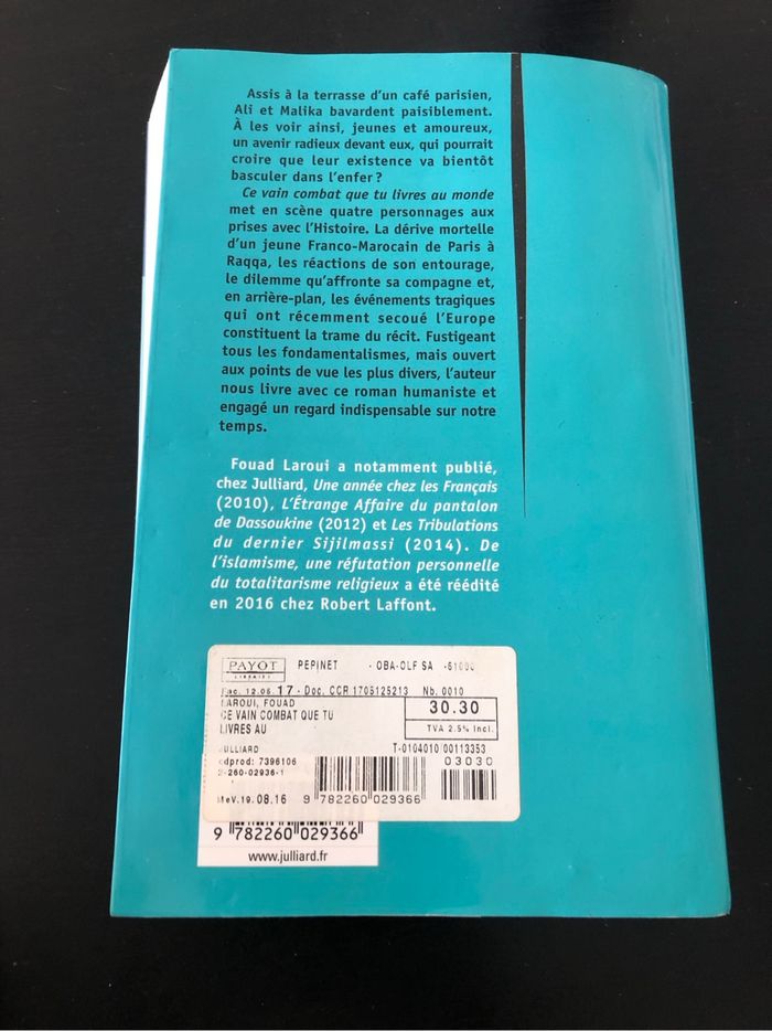 Ce vain combat que tu livres au monde - photo numéro 2