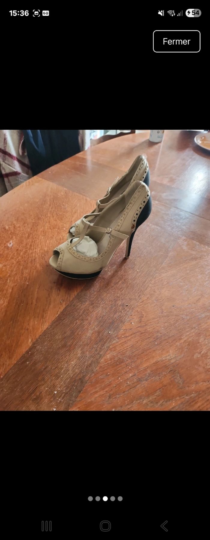 Escarpins pieds nus talons 11 cm - photo numéro 3