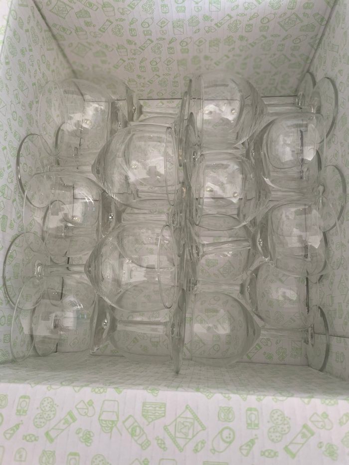 Lot de verres ballon (2 tailles - 12 de chaque) - photo numéro 3