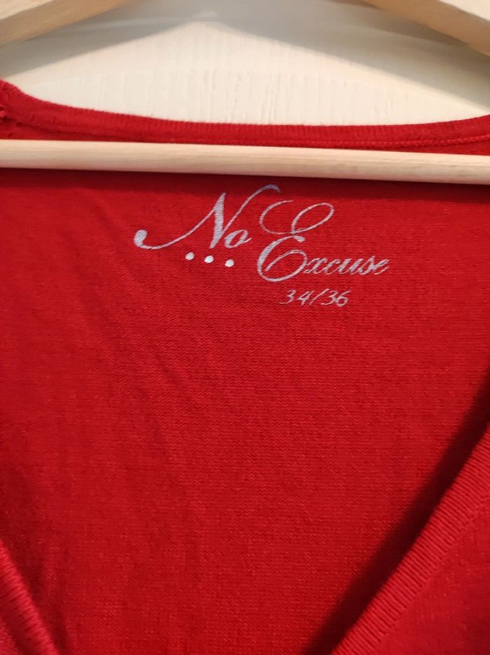 t shirt pull no excuse - photo numéro 2