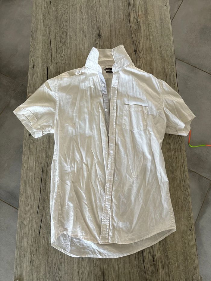 Chemise manches courtes homme