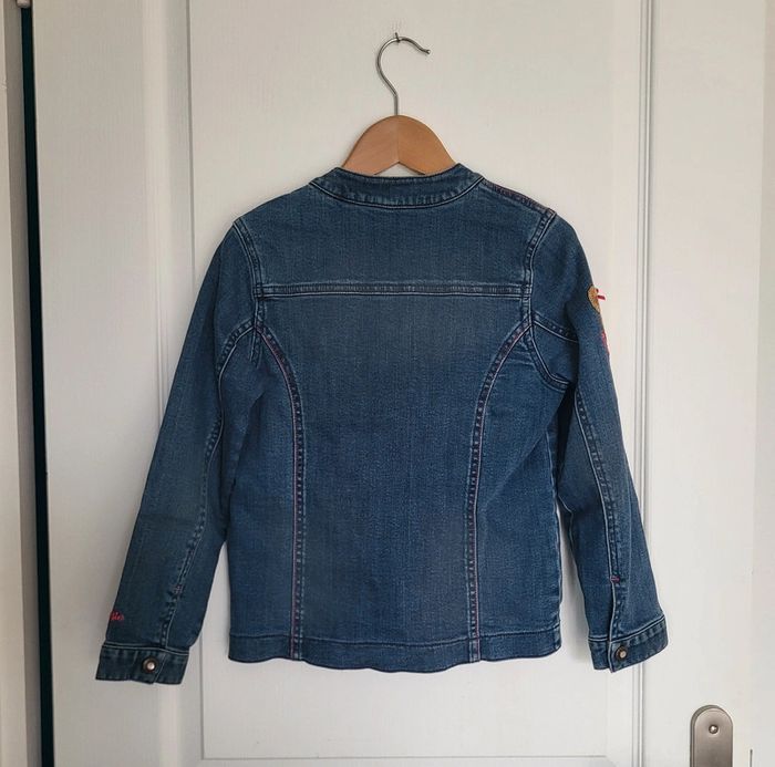 Veste en jean Minnie à sequins - photo numéro 6