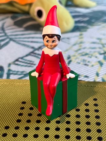 Tonie anglais Elf on  the shelf 