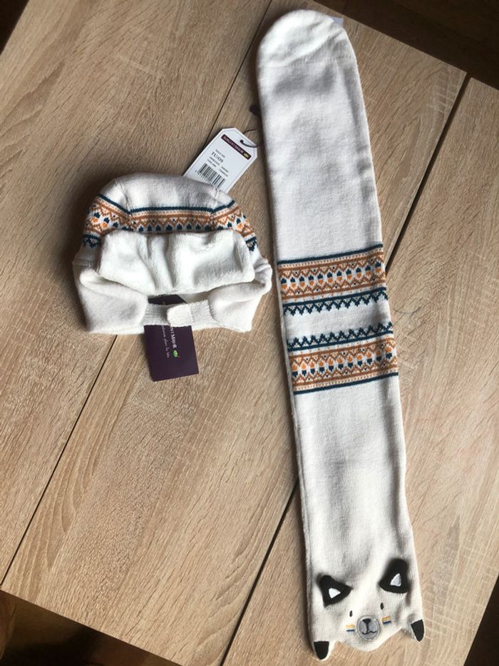 Ensemble écharpe et bonnet mixte T2 Sergent Major