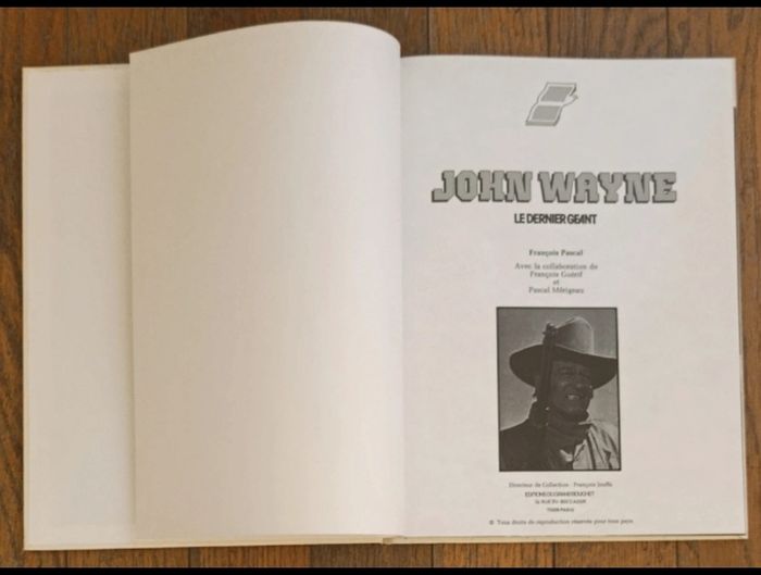 Ancien livre John Wayne : le dernier des géants 1979 - photo numéro 3