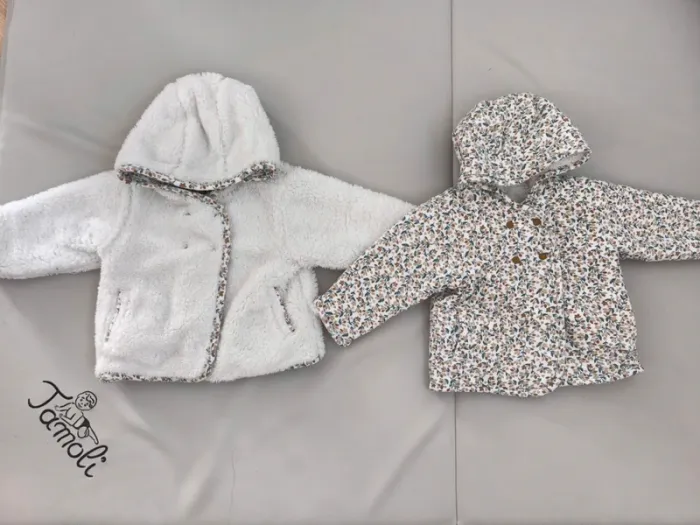 Lot de 2 manteaux obaïbi