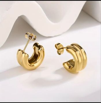 Boucle d’oreille acier inoxydable