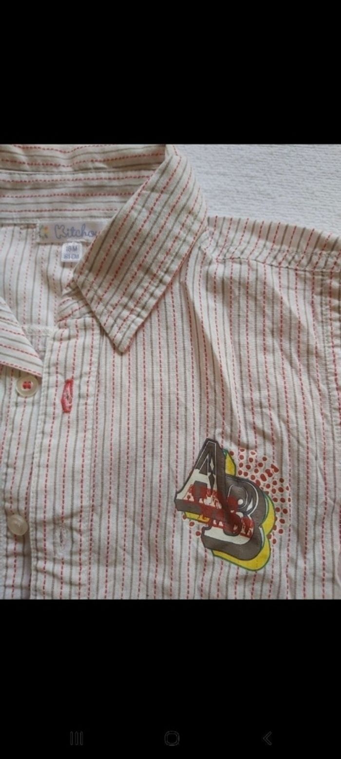 Chemise manche courte 18 mois - photo numéro 4