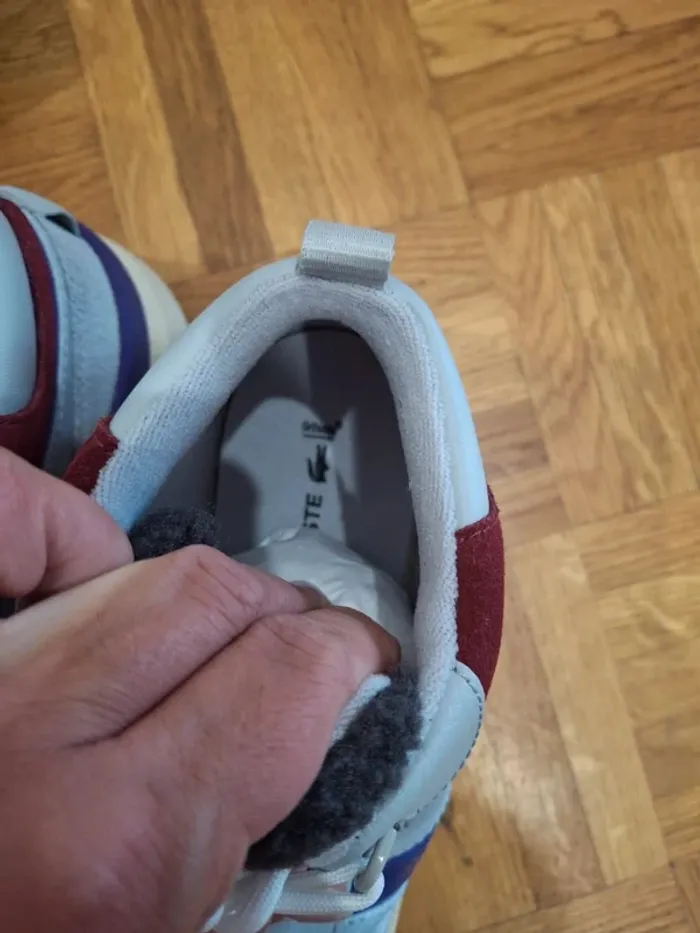 Baskets sneakers lacoste neuves avec boîte taille 39 - photo numéro 12