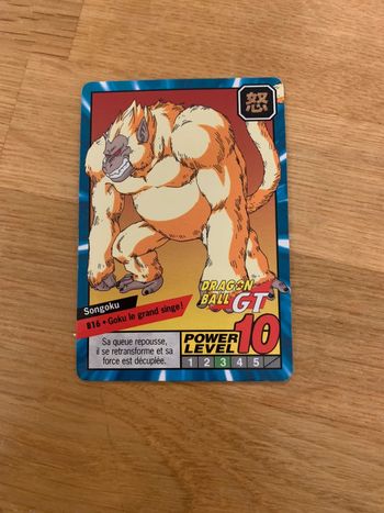 Carte dragon ball Z GT 816