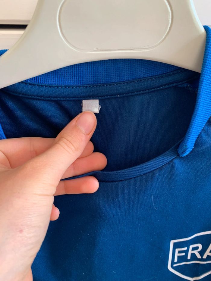 maillot foot équipe de France, 12 ans - photo numéro 2