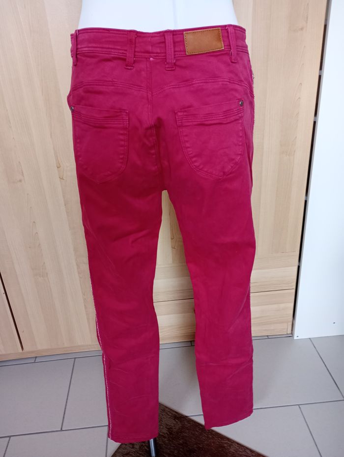Pantalon rouge-rose - photo numéro 4