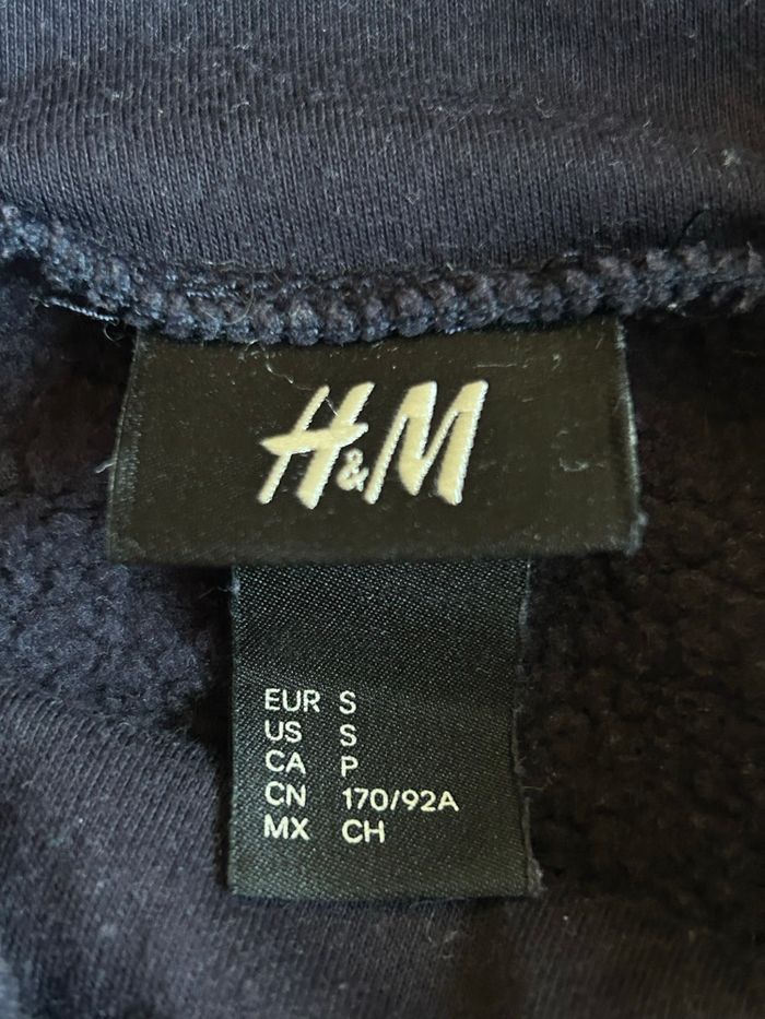 Sweat H&M “Explore and Discover” bleu - photo numéro 4