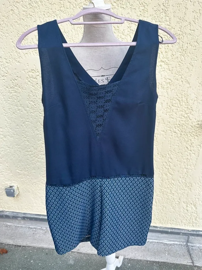 Combishort NAF NAF bleu nuit - Taille M 💙
