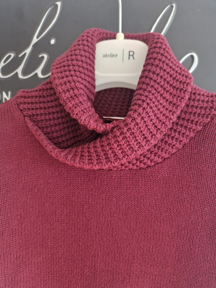 Pull bordeaux Tape à l'œil - photo numéro 3