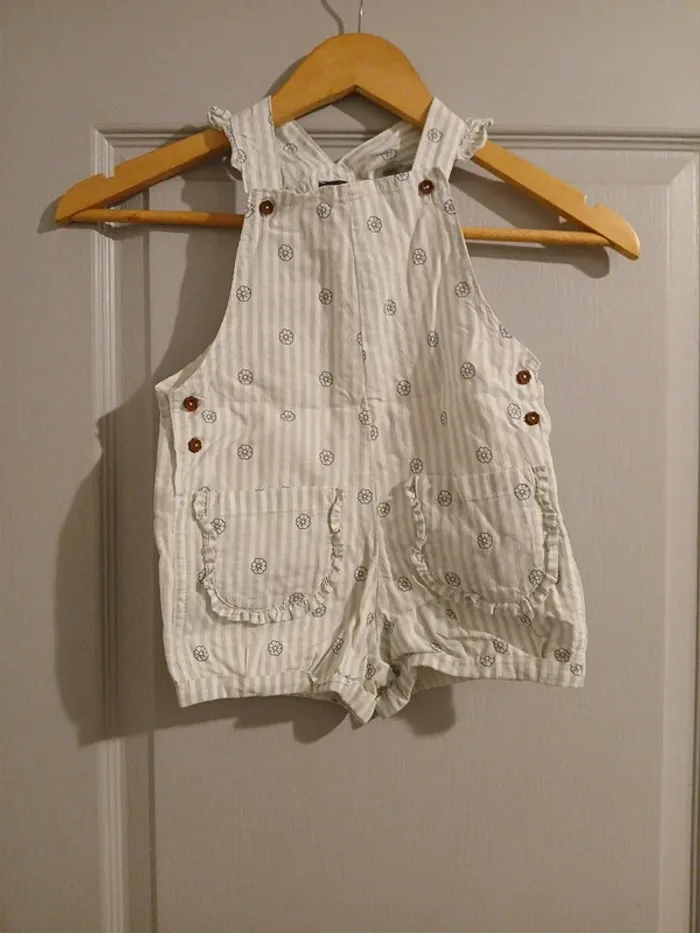 Salopette short