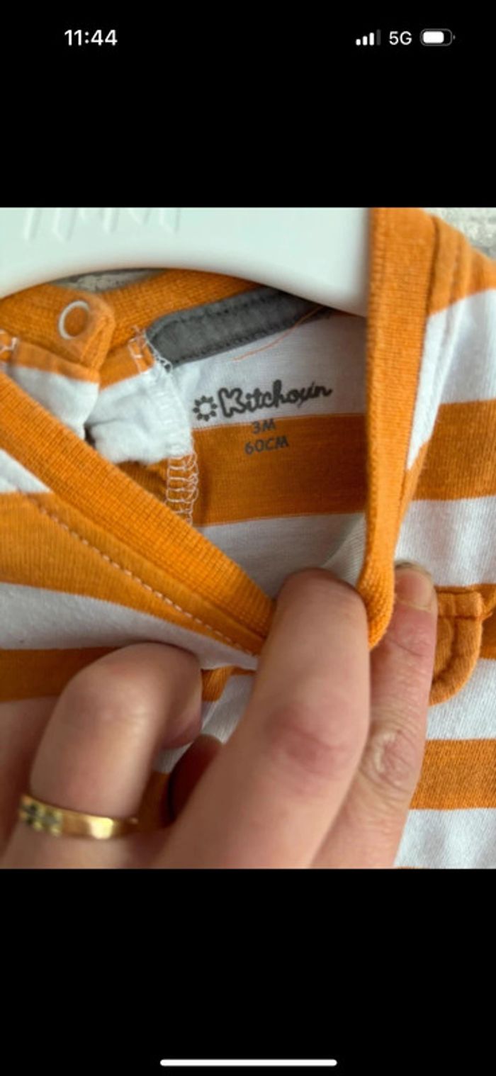 Tee shirt kitchoun taille 3 mois - photo numéro 3