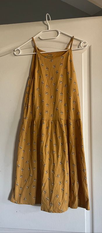 Robe jaune femme