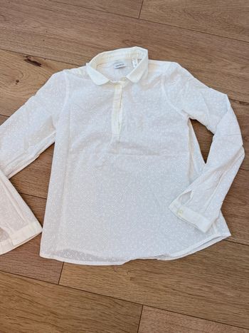 Blouse Okaidi motif fleur en 12ans