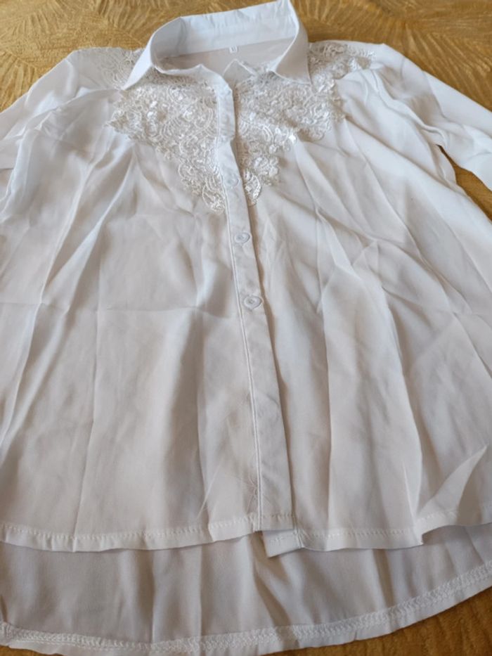Chemisier blanc XL - photo numéro 3