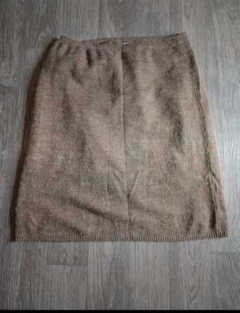 Jupe hiver marron clair 50/52