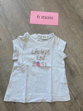 T-shirt 6 mois