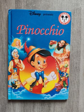 Livre le club du livre Mickey Pinocchio