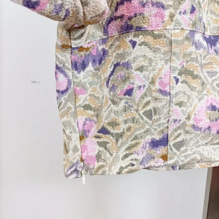 Top court à manches longues H&M – imprimé fleuri – Taille L A685 - photo numéro 6