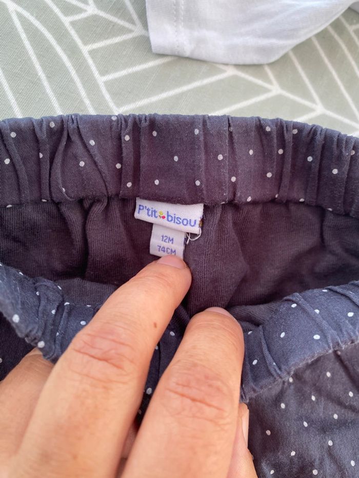 Bel ensemble sarouel fille haut 12 mois - photo numéro 3