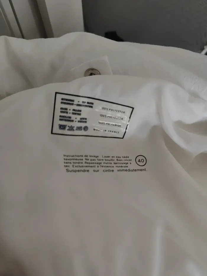 Blouson blanc - photo numéro 5