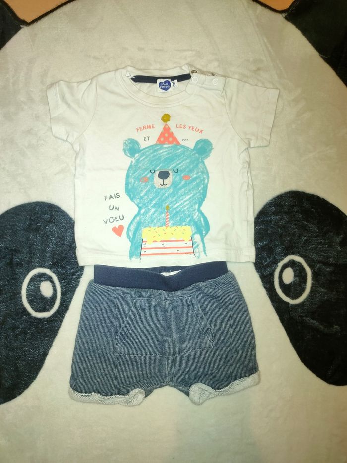 Ensemble bébé garçon été taille 12 moi marque orchestra
