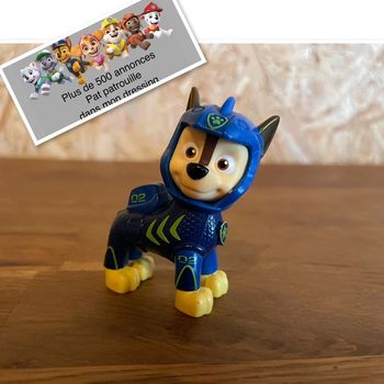 Idée cadeau 🎁 figurine Chase Aqua Pups de la Pat Patrouille