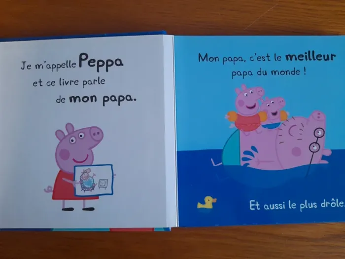 Livre Peppa Pig mon papa - photo numéro 2