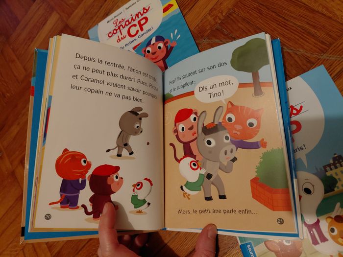 lot de 3 livres les copains du CP - photo numéro 3
