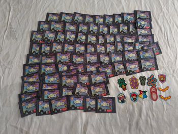 Lot pochettes fixeez harry potter ( neuf)