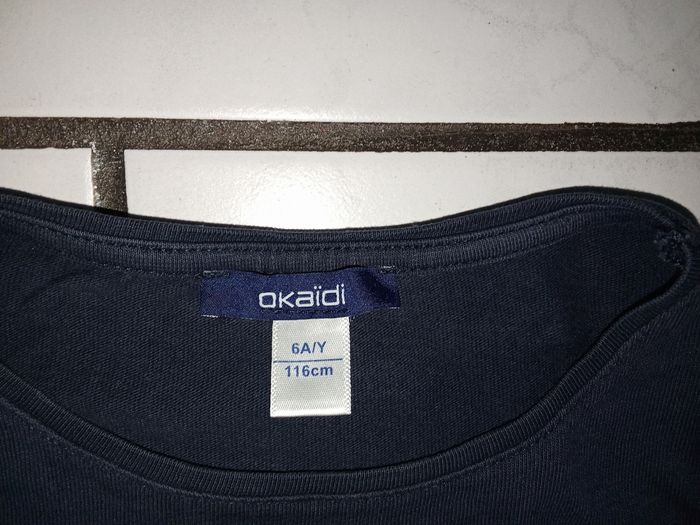 Maillot manches longues fille 6 ans 116 cm - photo numéro 3