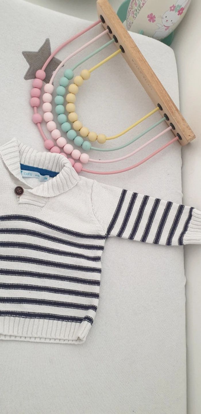 Pull bébé garçon 6mois - photo numéro 2