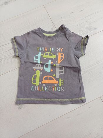 T-shirt gris 12 mois