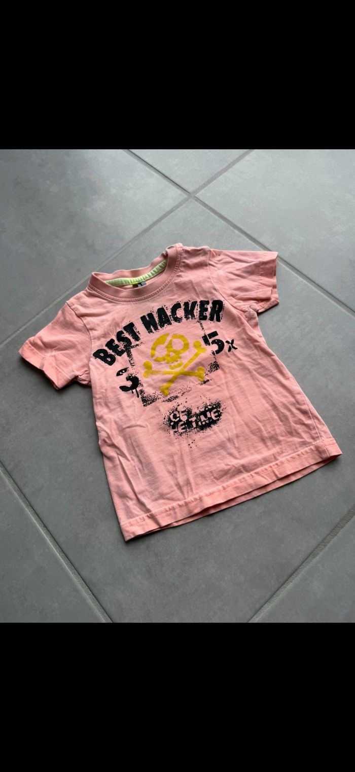 Tee shirt manches courtes 18 mois