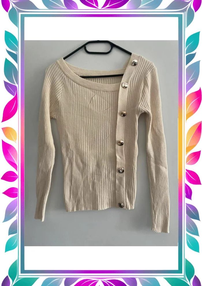 Pull crème S