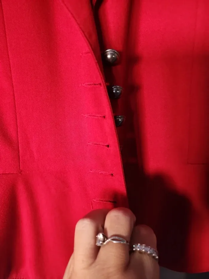 Blazer rouge - photo numéro 3