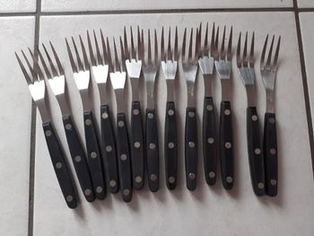 Lot de fourchette 3 dents